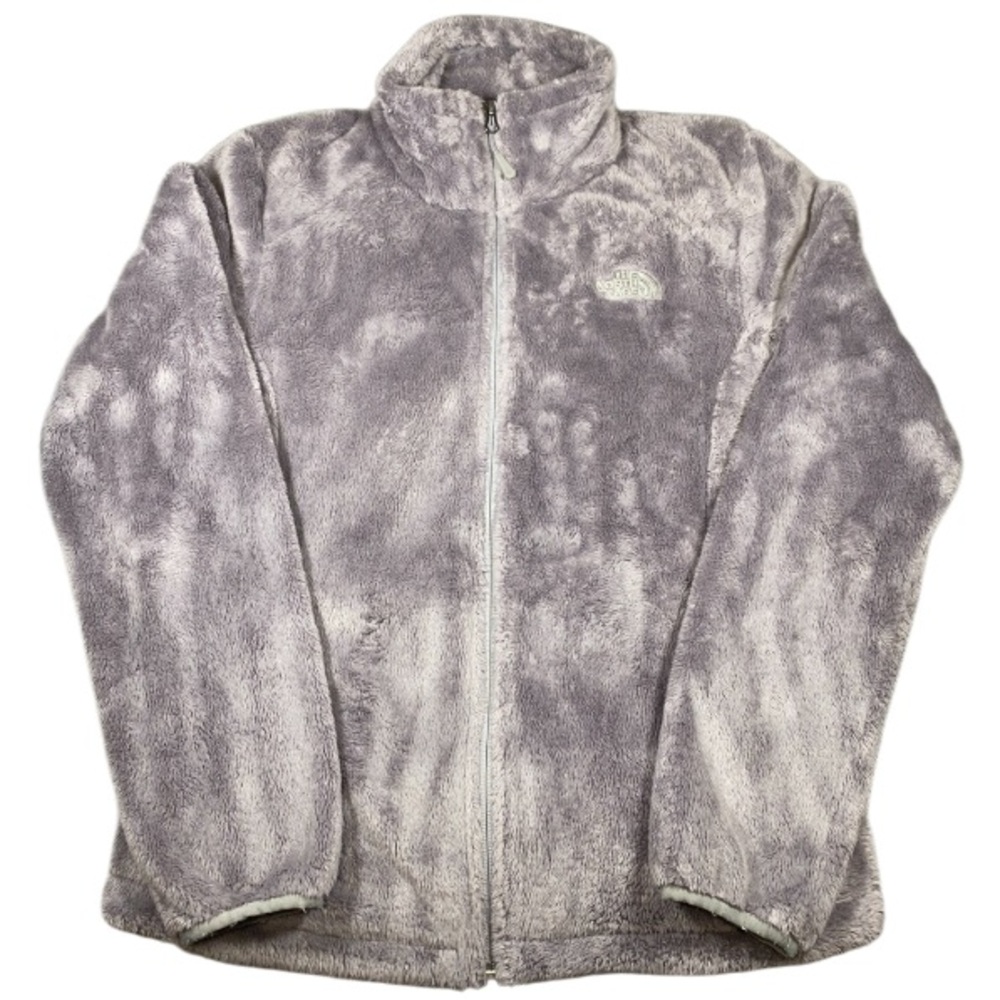 The North Face Jacket Women’s Medium Osito Meld Gray Soft Lightweight Full Zip